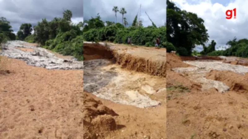 Água retorna ao Rio Boa Vista no Piauí após 8 meses de seca extrema
