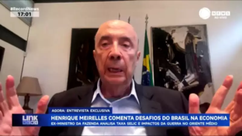 Henrique Meirelles analisa desafios econômicos do Brasil e impacto da guerra no Oriente Médio