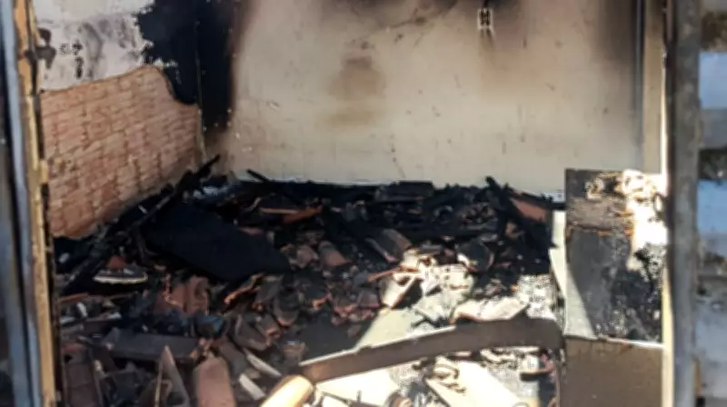 Homem agride ex-companheira e incendeia duas casas em Leme, SP