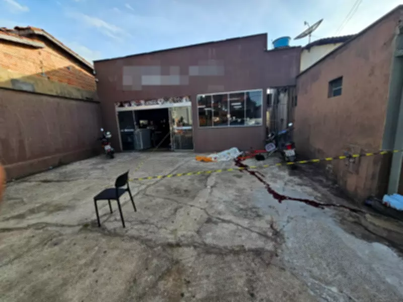 Homem é assassinado a tiros em frente a academia no centro de São Geraldo do Araguaia