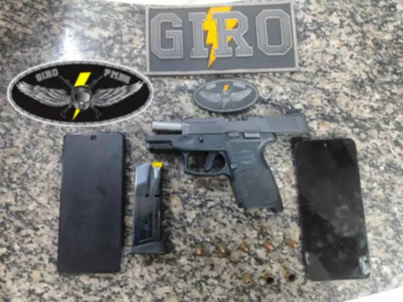 Homem é baleado em Boa Vista; polícia encontra pistola e munições no local