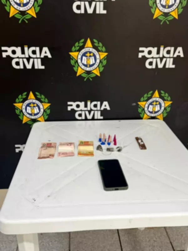 Homem de 28 anos é preso por tráfico de drogas em Barra Mansa após operação com drones