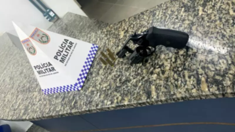 Homem de 56 anos é preso por posse ilegal de arma de fogo em Resende, no Rio de Janeiro