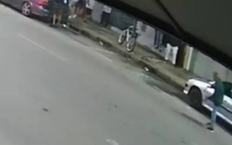 Homem de 62 anos é atropelado durante fuga de suspeitos de homicídio em Poços de Caldas