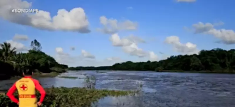 Homem desaparece após entrar no Rio Mamanguape embriagado na Paraíba
