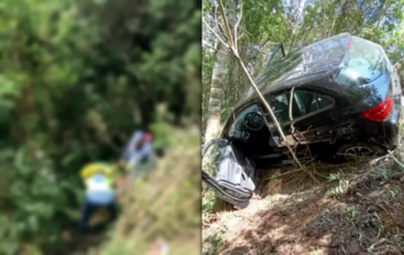 Homem desaparecido por dois dias é resgatado ferido em ribanceira na BR-282 em Bom Retiro