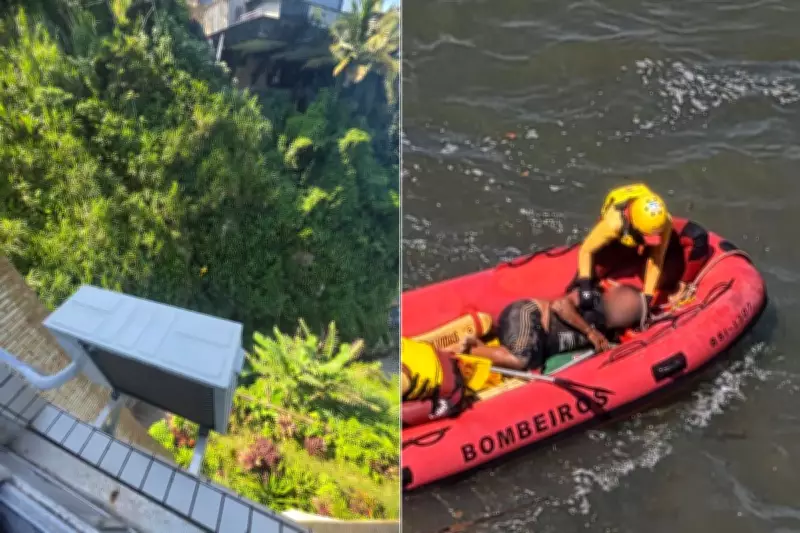 Homem em situação de rua se joga de precipício para fugir de abelhas e é resgatado em São Vicente