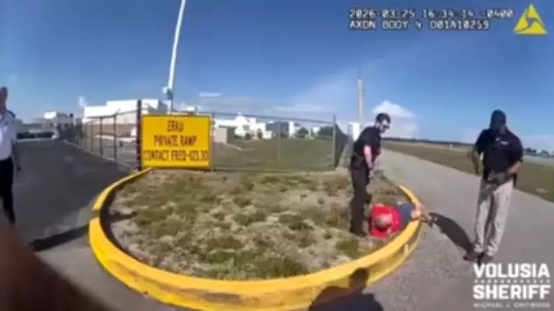 Homem embriagado invade pista de aeroporto na Flórida e tenta embarcar em aviões