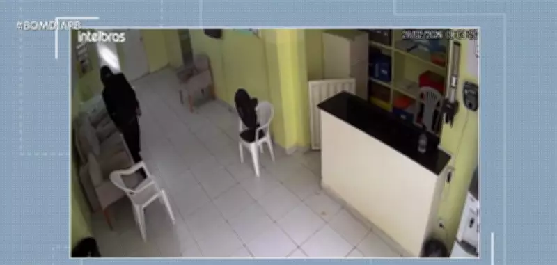 Homem invade CAPS pelo teto e furtava televisão e gás na Paraíba; preso em flagrante