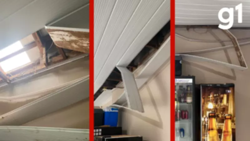 Homem invade restaurante japonês pelo telhado em Sorriso e se entrega à polícia após ficar preso