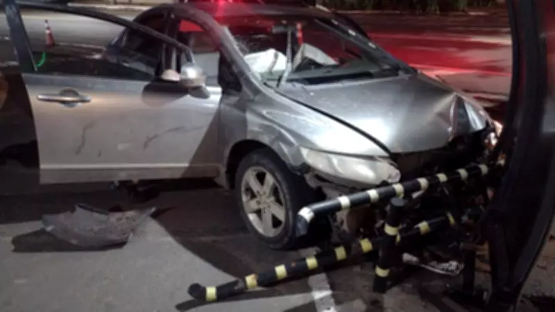 Homem morre após colidir com leitor facial em entrada de condomínio em Piracicaba