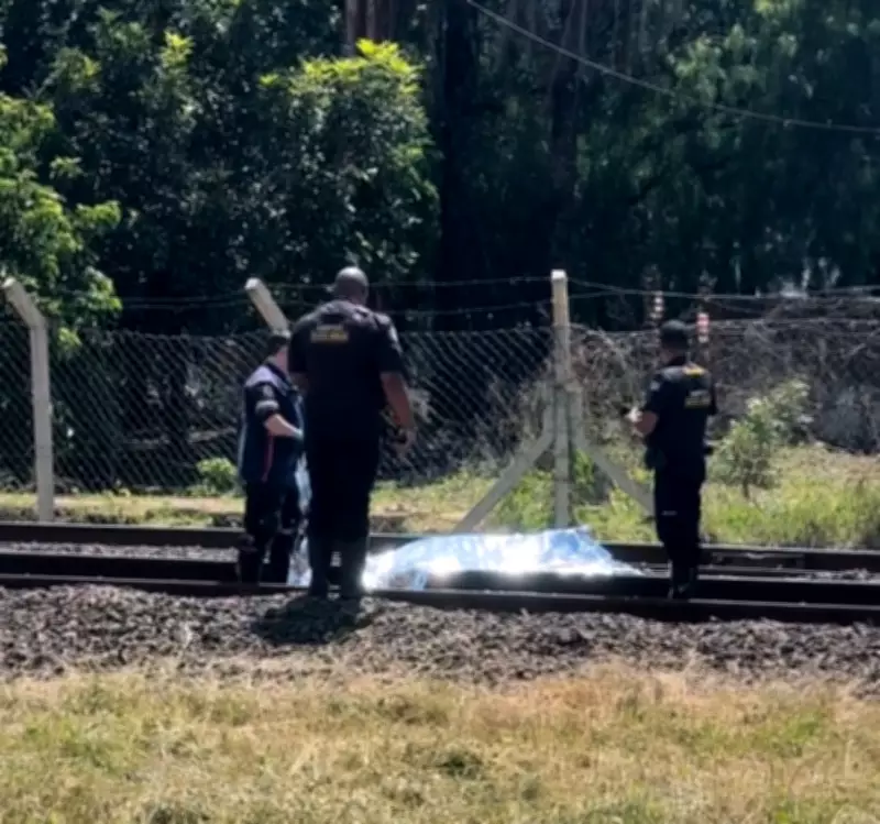Homem morre atropelado por trem em São Carlos, SP: acidente ocorreu na antiga estação ferroviária