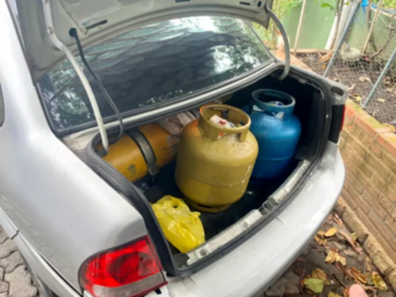 Homem é preso após furtar botijões de gás e agredir proprietária em Volta Redonda