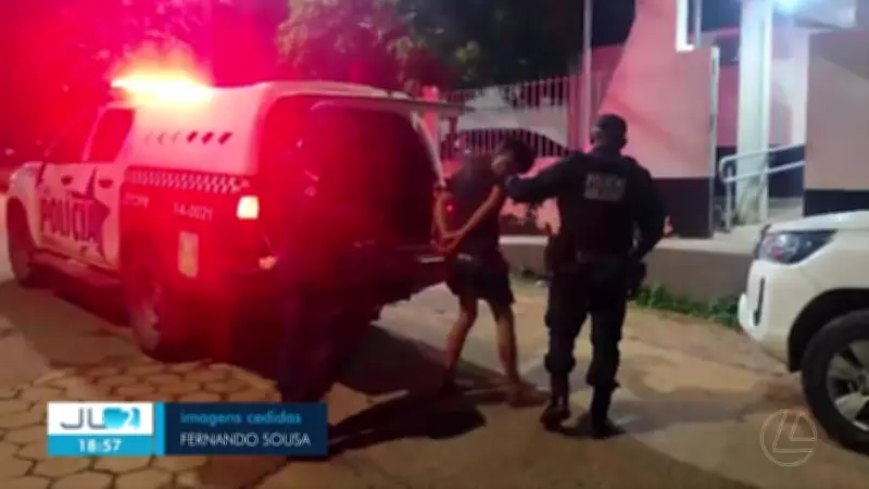 Homem é preso após invadir residência e tentar estuprar mulher em Eldorado dos Carajás