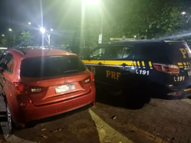 Homem é preso com carro clonado na Via Dutra, em Resende, após patrulhamento da PRF