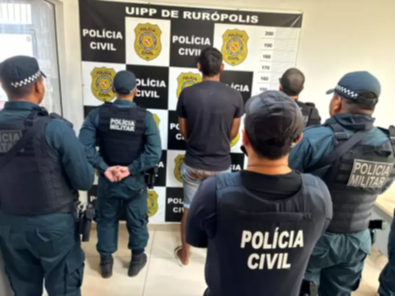 Homem é preso durante operação de proteção a mulheres com medidas protetivas em Rurópolis, Pará
