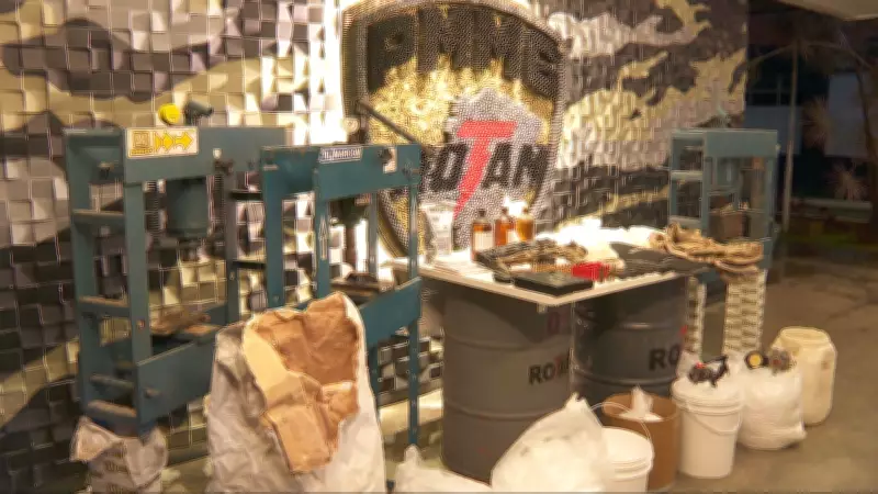 Homem é preso em laboratório de refino de cocaína com 200 quilos da droga em Esmeraldas