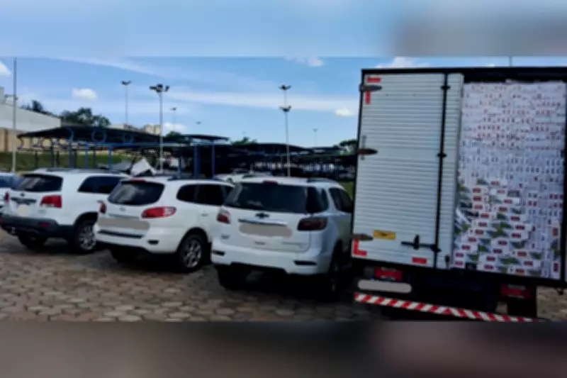 Homem é preso por contrabando de cigarros do Paraguai em Presidente Epitácio, SP