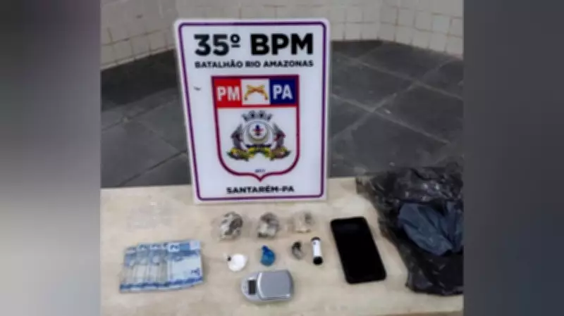 Homem é preso por tráfico de drogas em Santarém após ação policial baseada em inteligência