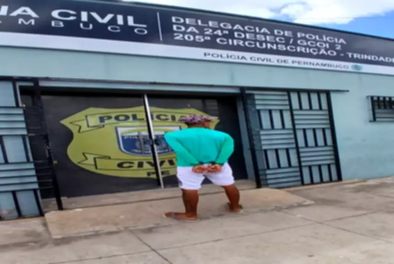 Homem procurado por homicídio no Recife é preso em Trindade, no Sertão de Pernambuco