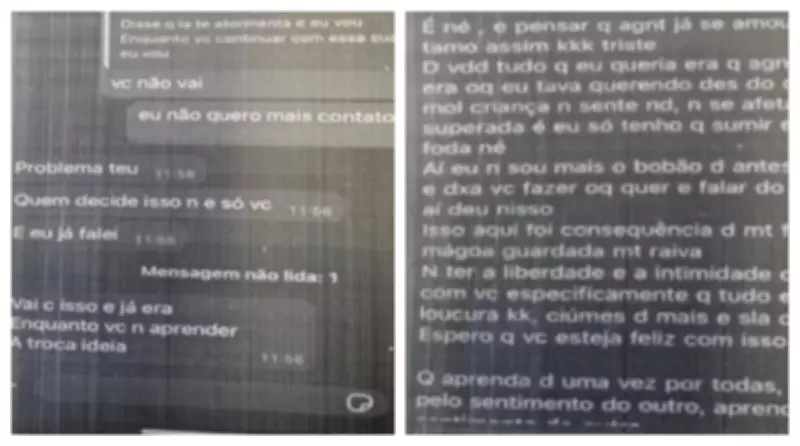 Homem que matou ex em shopping confessou crime em vídeo após perseguição com ameaças
