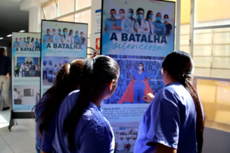 Hospitais de Catanduva (SP) homenageiam profissionais de saúde em ação pelos 6 anos da pandemia