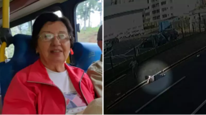 Idosa morre arrastada por ônibus em Ponta Grossa após mão ficar presa na porta