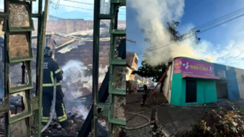 Incêndio atinge anexo de escola municipal em Caruaru, suspende aulas para 238 alunos