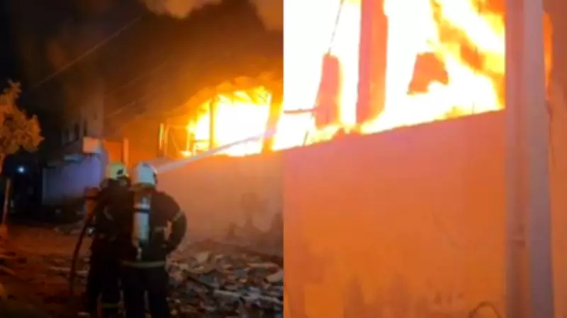 Incêndio atinge fábrica de velas em Juazeiro do Norte; não há feridos