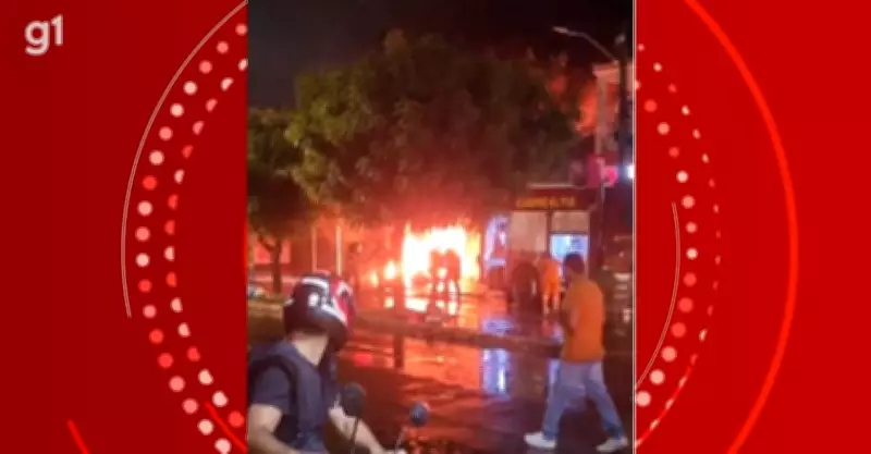 Incêndio consome loja de colchões em Petrolina e deixa proprietário com queimaduras graves