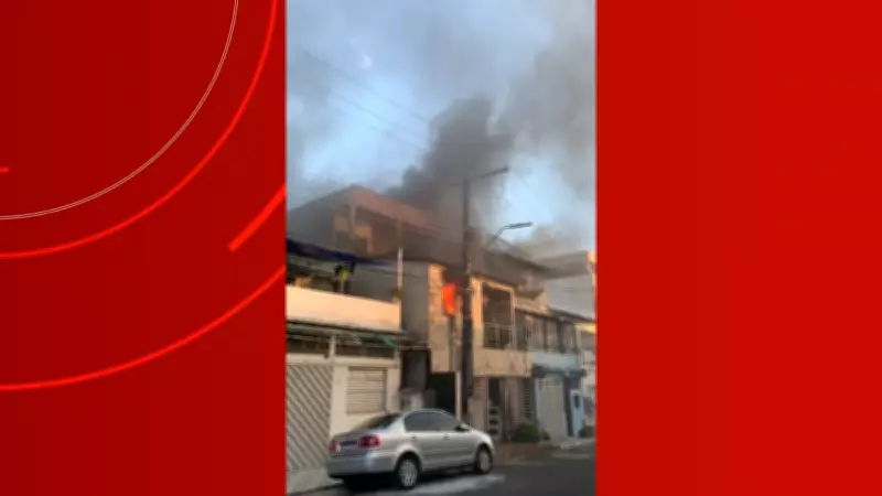 Incêndio Consome Residência de Dois Andares na Zona Oeste de Manaus