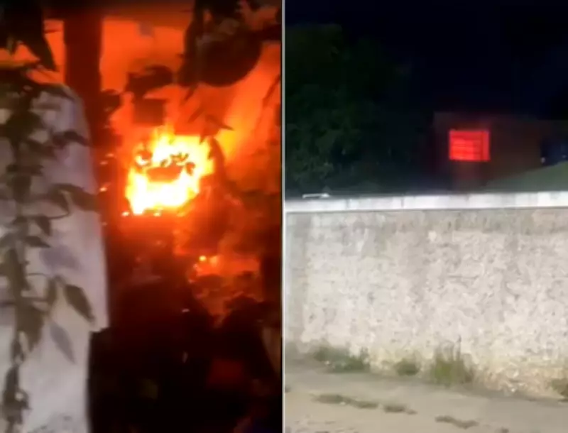 Incêndio de grandes proporções assusta moradores em Campos dos Goytacazes