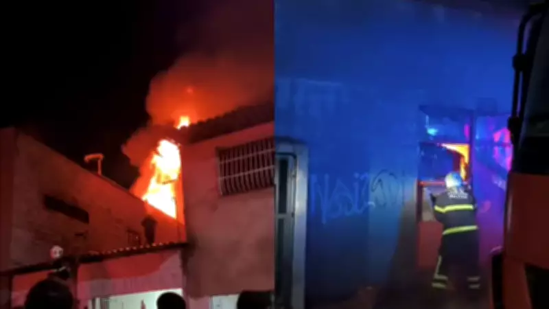 Incêndio destrói fábrica de lingerie e depósito em Fortaleza; causa ainda é desconhecida