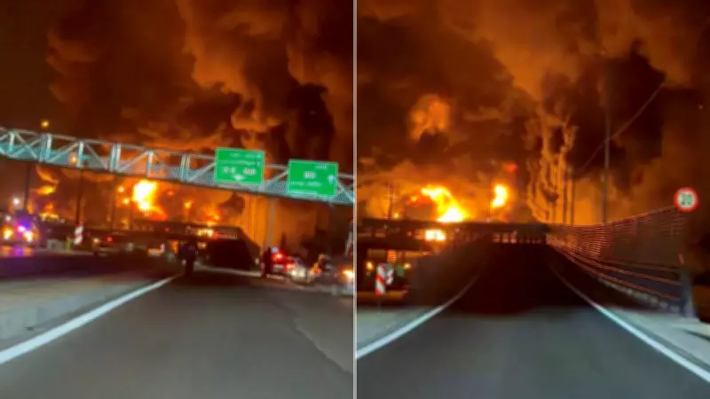 Incêndio em depósito de petróleo em Teerã após ataques reivindicados por Israel