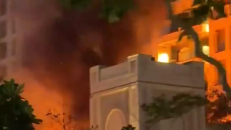 Incêndio em hotel de luxo em Dubai após ataques entre EUA, Israel e Irã deixa feridos