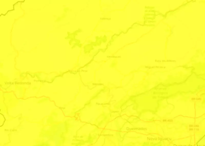 Inmet emite alerta amarelo de tempestade para 24 cidades do Sul do Rio e Costa Verde