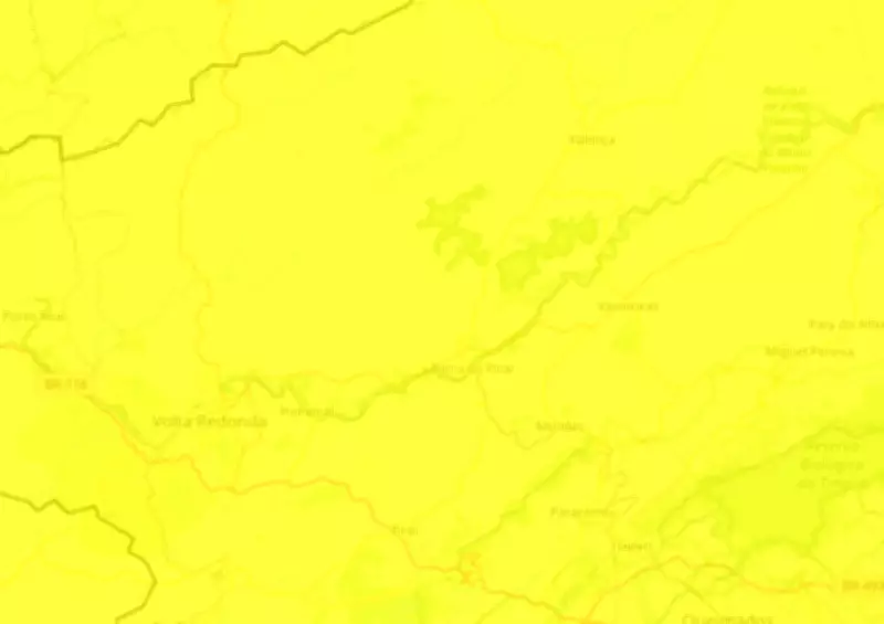 Inmet emite alerta amarelo para chuvas intensas no Sul do Rio e Costa Verde