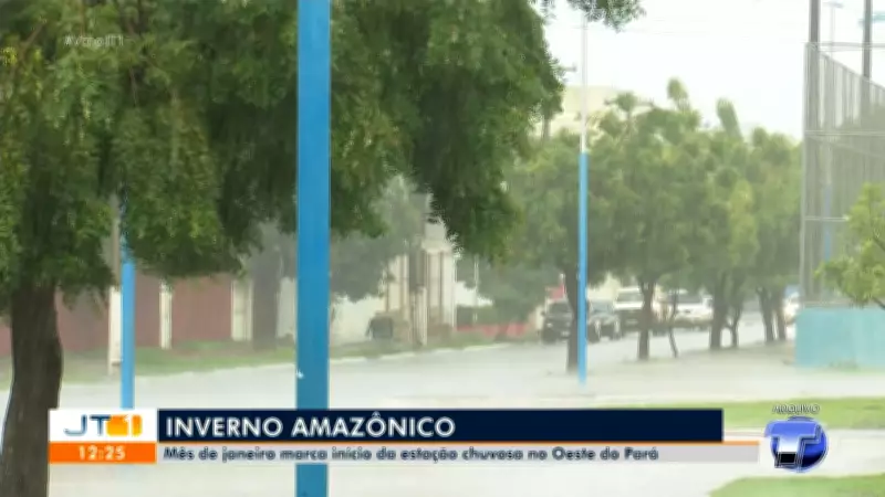 INMET emite alerta laranja para chuvas intensas no oeste do Pará em março de 2026