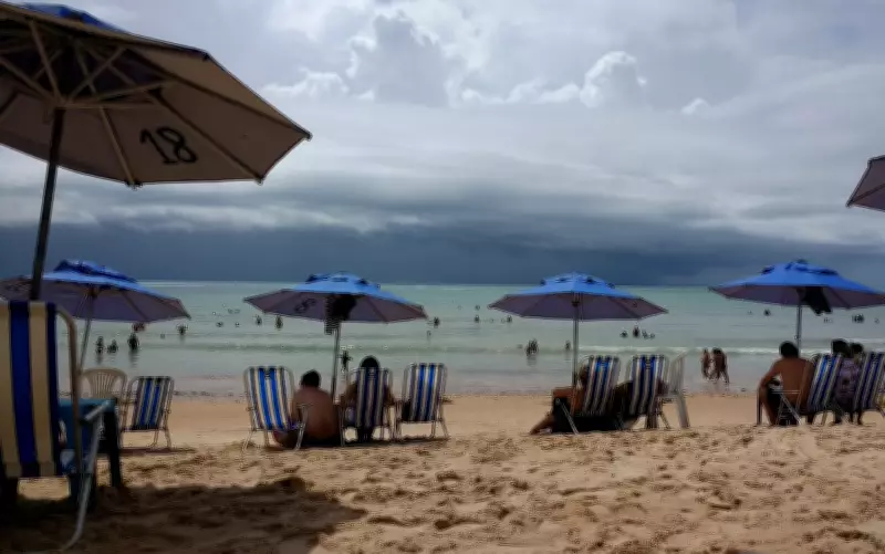 Inmet emite alertas de chuvas intensas para a Paraíba neste fim de semana