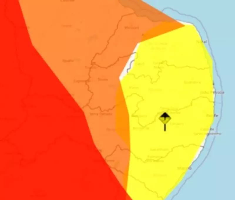 Inmet renova alertas de chuvas intensas para 234 cidades da Paraíba