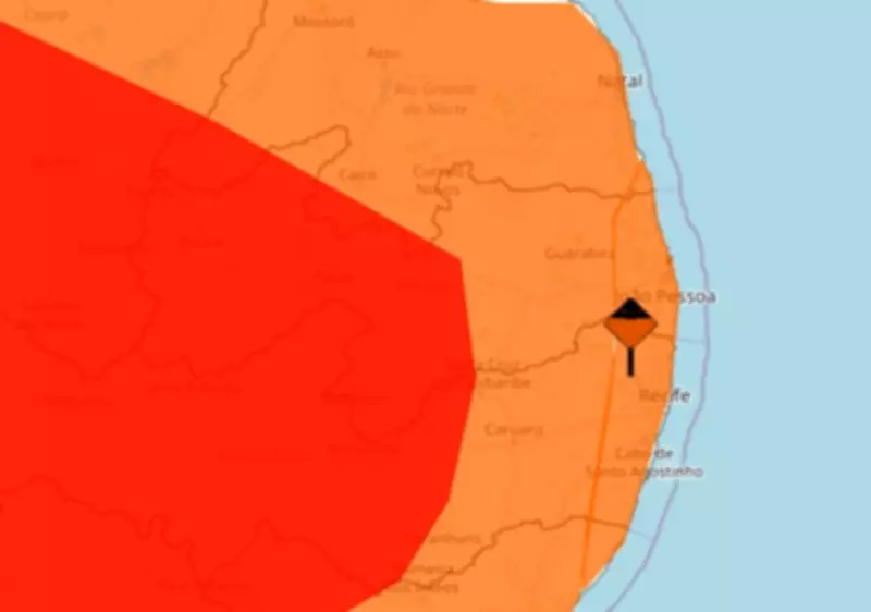 Inmet renova alertas de chuvas intensas para todas as cidades da Paraíba com risco de alagamentos
