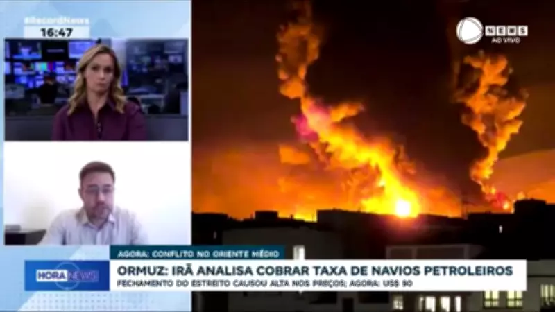Irã avalia taxar navios petroleiros após fechamento do Estreito de Ormuz