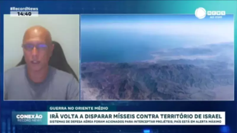 Irã dispara nova onda de mísseis contra Israel em terceiro dia de conflito no Oriente Médio