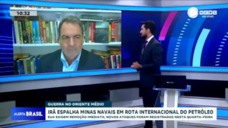 Irã espalha minas navais em rota vital do petróleo; EUA exigem remoção imediata