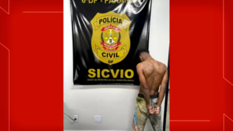 Jovem de 18 anos é preso no DF por homicídio e tentativa de homicídio com filmagem