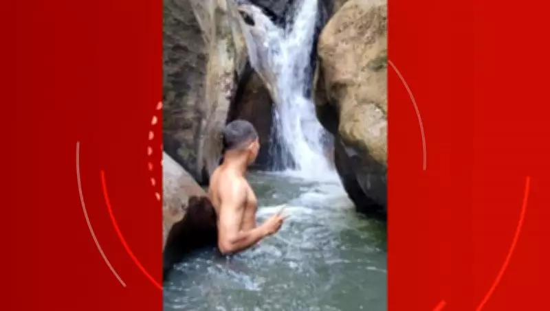 Jovem de 20 anos morre após cair de cachoeira enquanto tirava fotos em MG