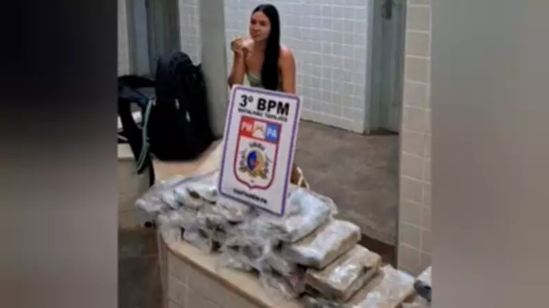 Jovem presa com drogas em Santarém retoca maquiagem na delegacia e ganha liberdade provisória