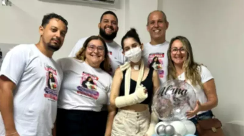 Jovem sobrevive a 15 facadas após recusar namoro e recebe alta hospitalar no RJ