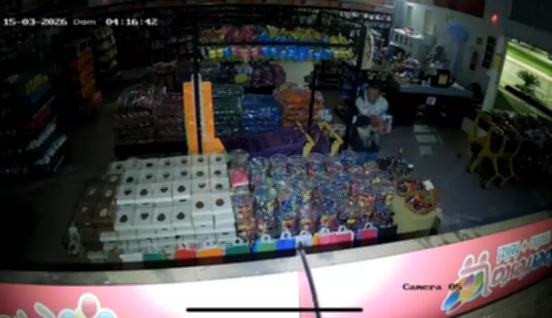 Ladrão invade loja de festas e furtou 30 mini ovos de Páscoa em Araguari, MG