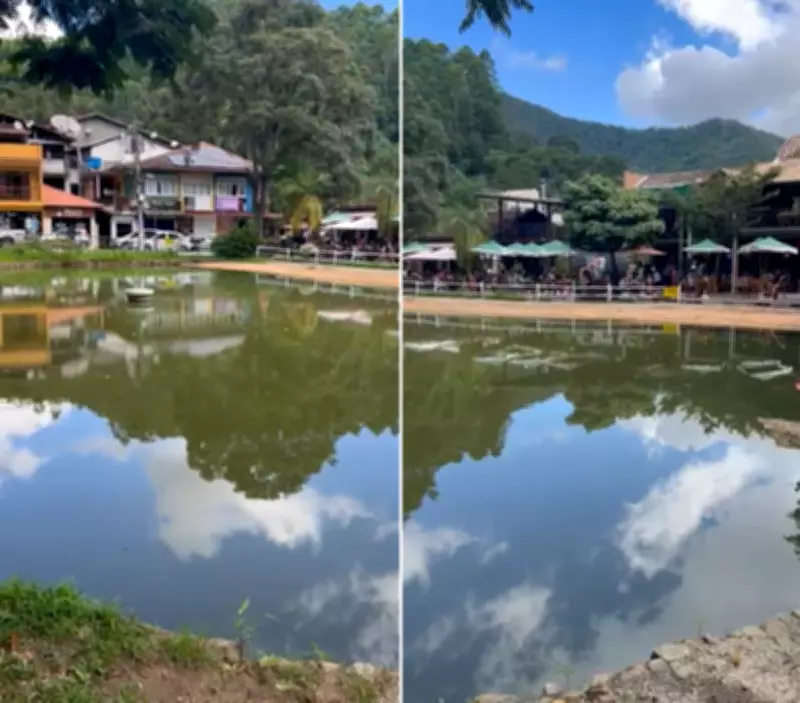 Lago de Lumiar em Friburgo volta a apresentar degradação após intervenção municipal